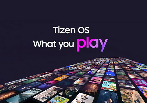 Tizen OS TV powered by SAMSUNG