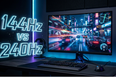 144Hz vs 240Hz Monitors: Which One Is Worth It for Gamers?