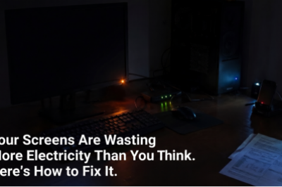 Your Screens Are Wasting More Electricity Than You Think. Here’s How to Fix It.