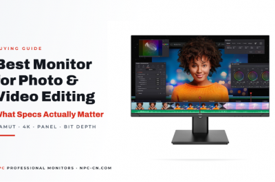 Best Monitor for Photo and Video Editing: What Specs Actually Matter